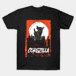 Watch Out It's Corgzilla T-Shirt